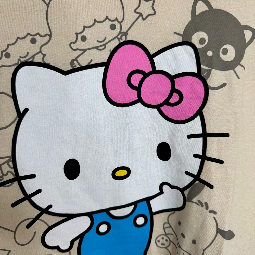 NWT. Sanrio Hello Kitty and Friends graphic t-shirt 3X. - Picture 6 of 13